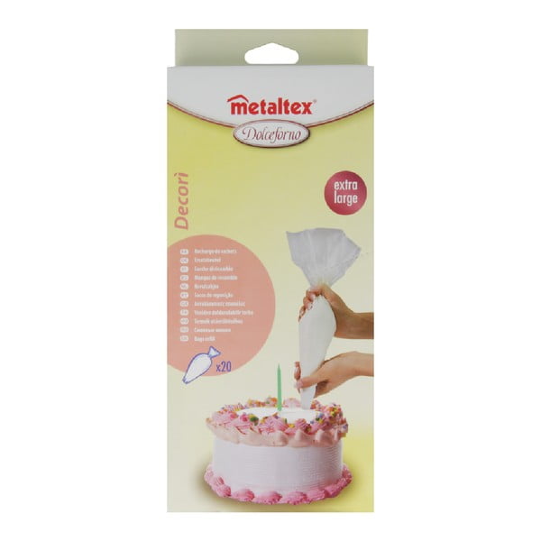 Plastikowy rękaw cukierniczy 20 szt. – Metaltex-image-3