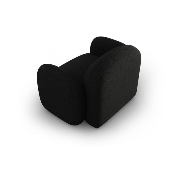 Czarny fotel Blair – Micadoni Home-image-4