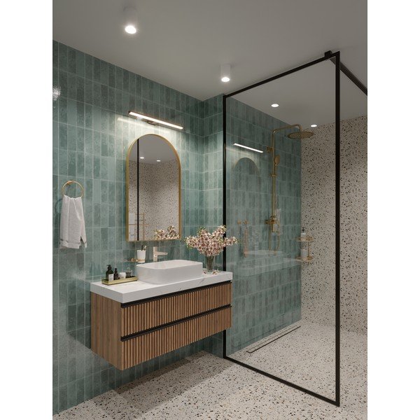 Kinkiet LED w kolorze srebra Catania – GTV-image-2