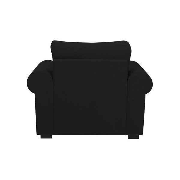Czarny fotel Windsor & Co Sofas Hermes-image-3