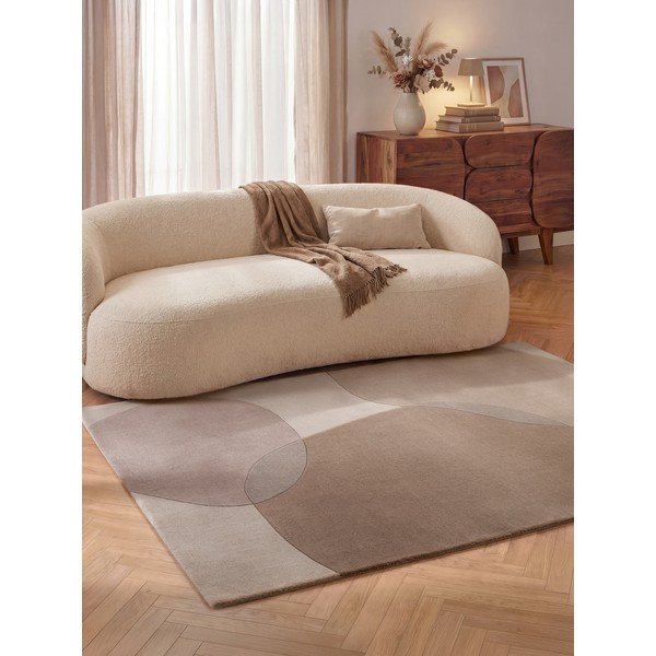 Beżowy wełniany dywan 120x170 cm Ovia – Villeroy&Boch-image-3