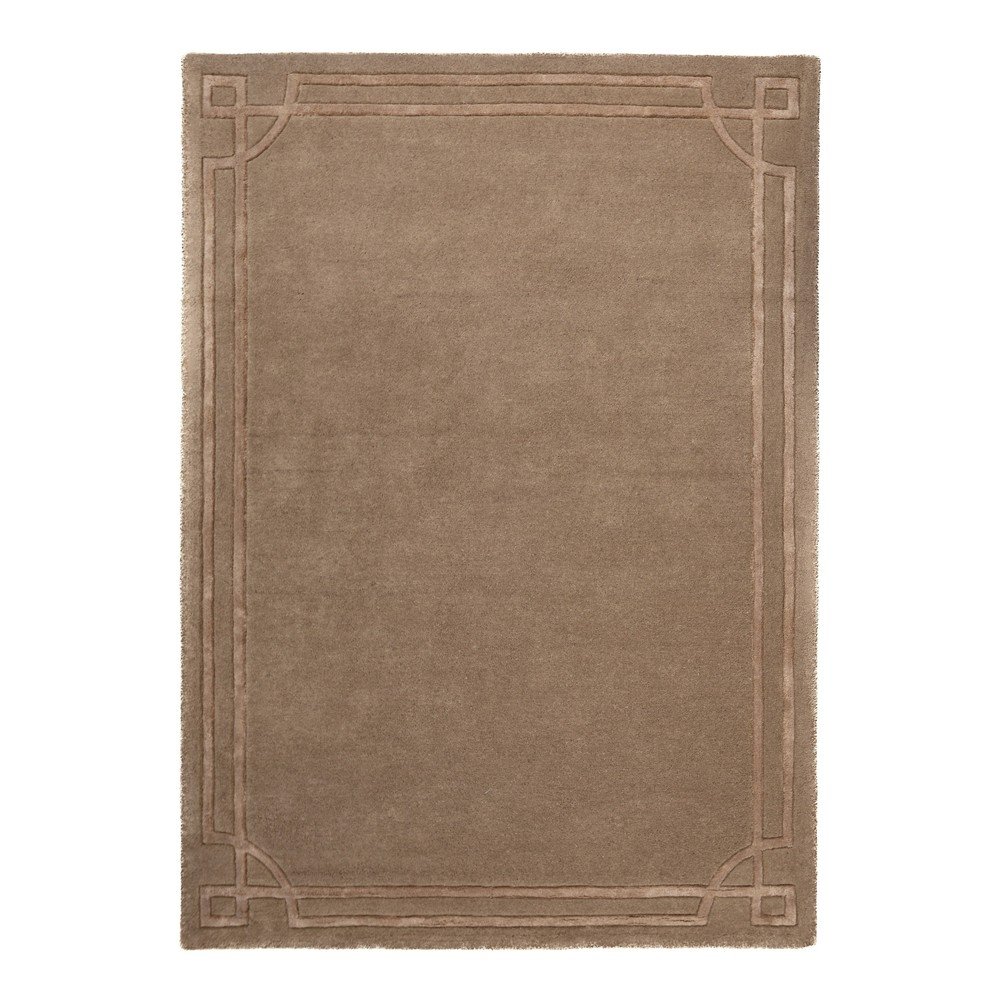 Wełniany dywan tkany ręcznie w kolorze terakoty 200x290 cm Gatsby – Flair Rugs