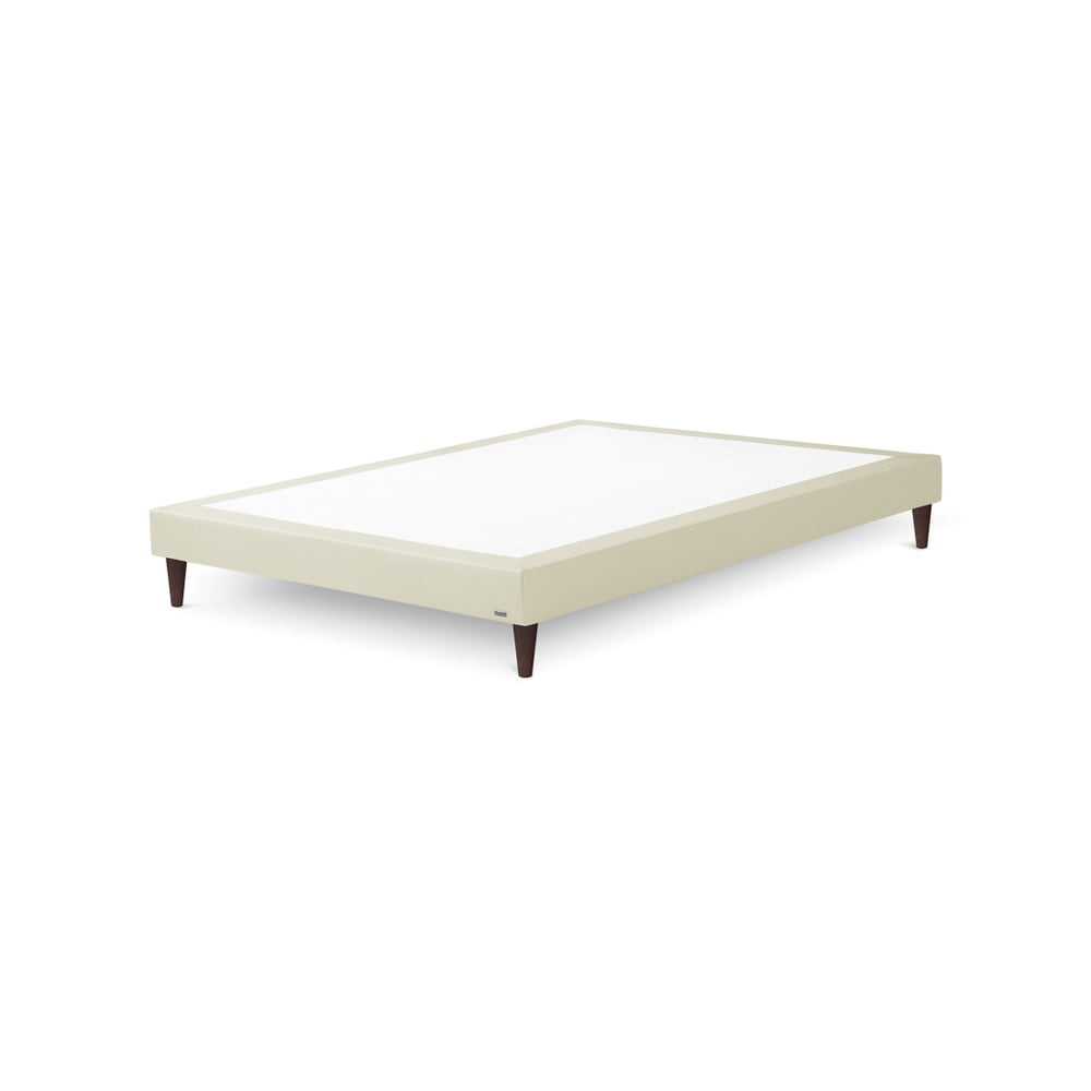 Kremowe łóżko boxspring Ted Lapidus Maison SAPHIR, 160x200 cm