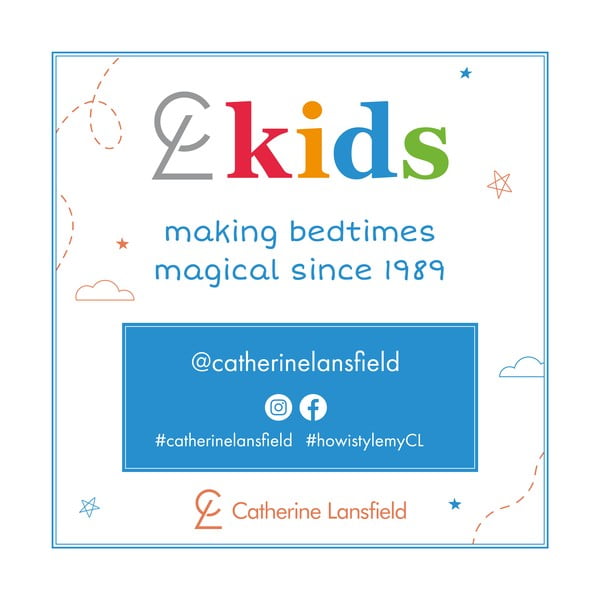 Niebiesko-różowe prześcieradło dziecięce jednoosobowe z gumką 90x190 cm Ombre Rainbow Clouds – Catherine Lansfield-image-2