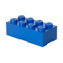 Niebieski plastikowy pojemnik dziecięcy 20x10x7 cm – LEGO®