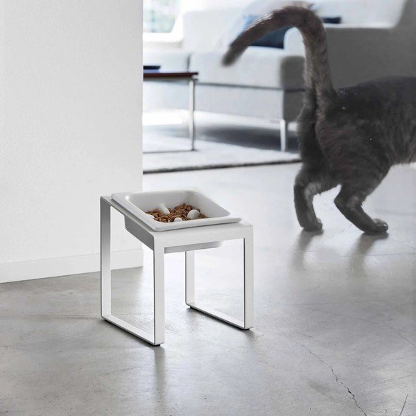 Miska ze stojakiem dla czworonoga ceramiczna Nooks – YAMAZAKI-image-1