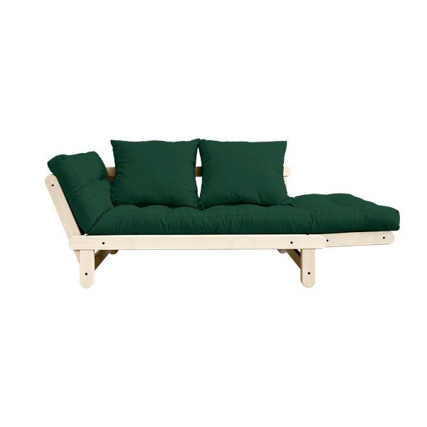 Sofa rozkładana Karup Design Beat Natural Clear/Dark Green-image-3