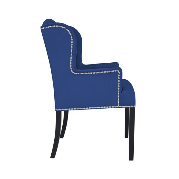 Ciemnoniebieski fotel Mazzini Sofas Apollo-image-1