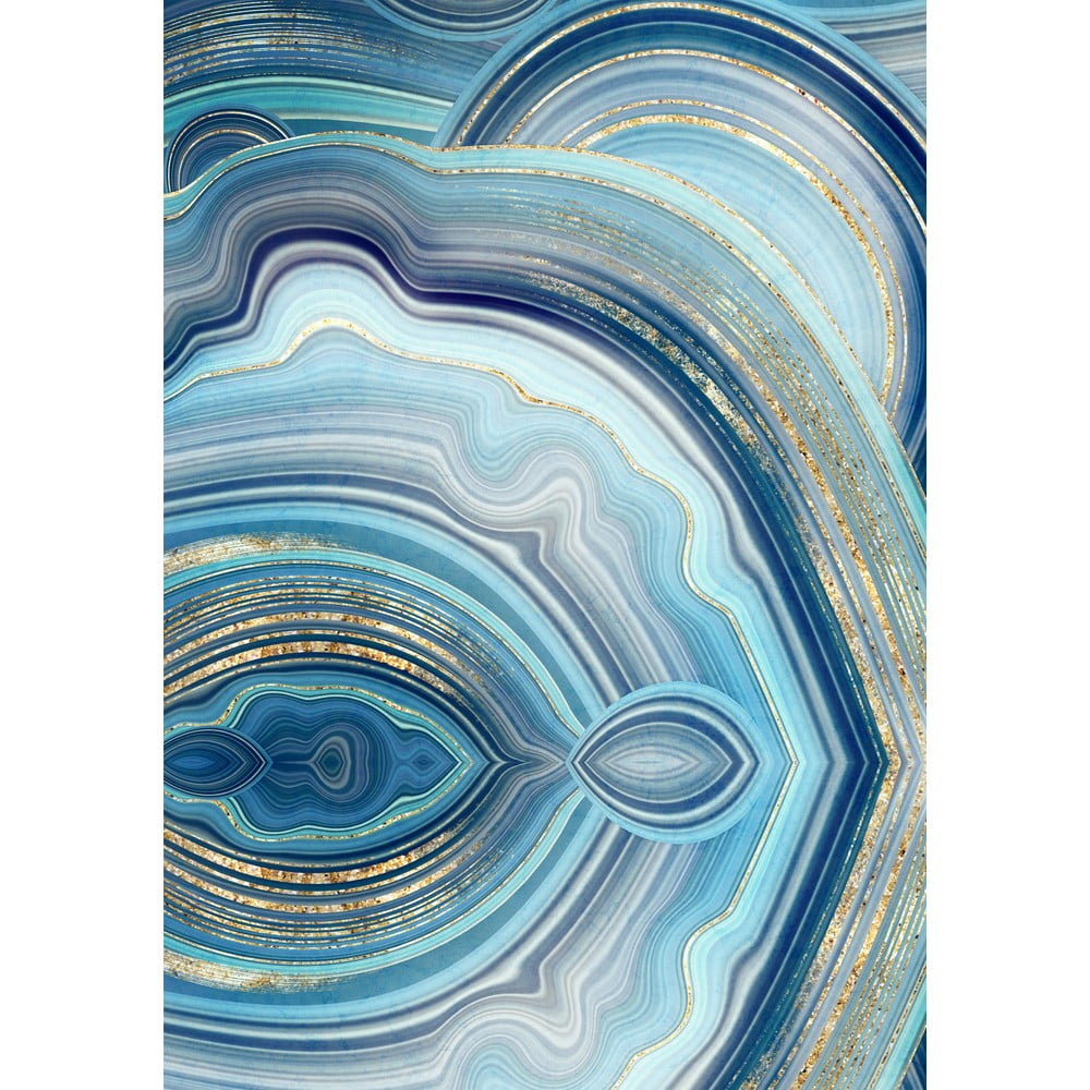 Niebieskie dywaniki łazienkowe zestaw 2 szt. 60x100 cm – Foutastic (zdjęcie 3)