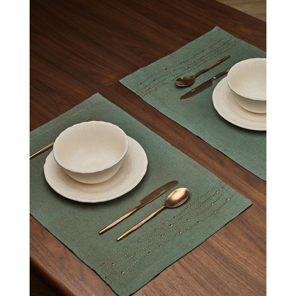Beżowy ceramiczny talerz ø 28 cm Varla – Kave Home-image-3