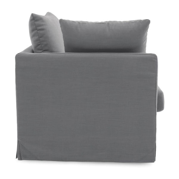 Jasnoszara sofa trzyosobowa Vivonita Coraly-image-3