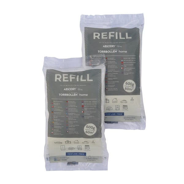Zapasowe wkłady do pochłaniacza wilgoci zestaw 2 szt. Absodry Duo Family Bag – Everbrand Sweden