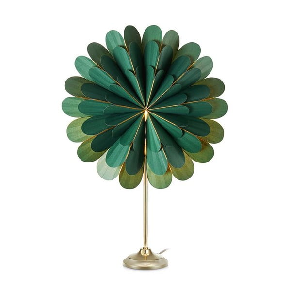 Zielona dekoracja świetlna Markslöjd Marigold, wys. 68 cm