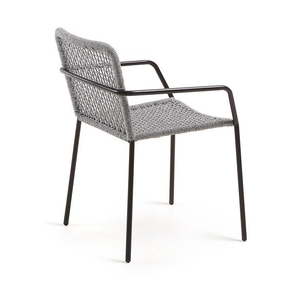 Szary fotel La Forma Boomer-image-3