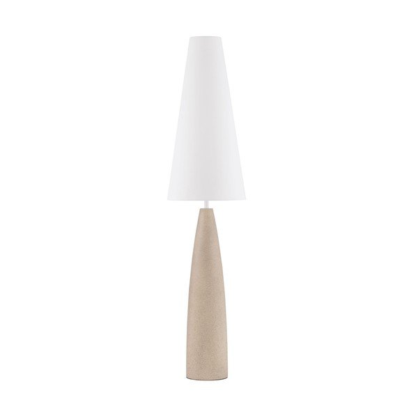 Biała/kremowa lampa stojąca (wysokość 130 cm) Mizu – Nova Luce