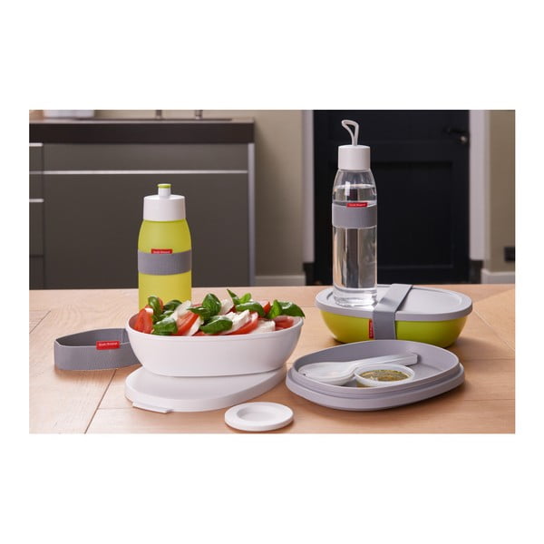 Różowa butelka na wodę Mepal Ellipse, 500 ml-image-4