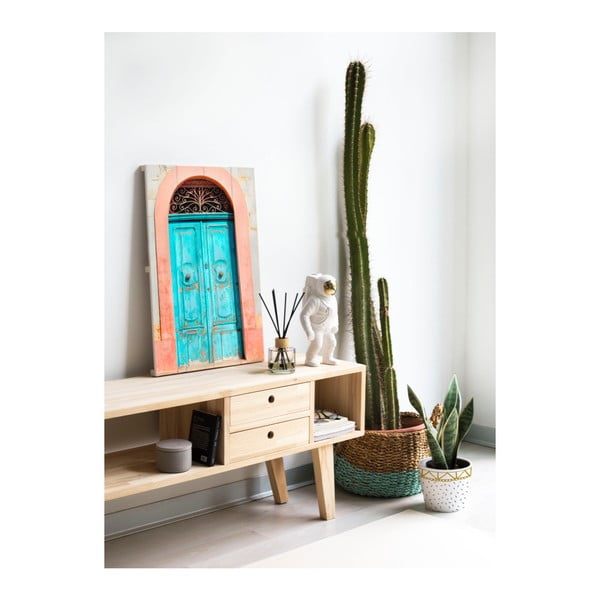 Drewniana tabliczka 40x60 cm Door – Really Nice Things-image-1