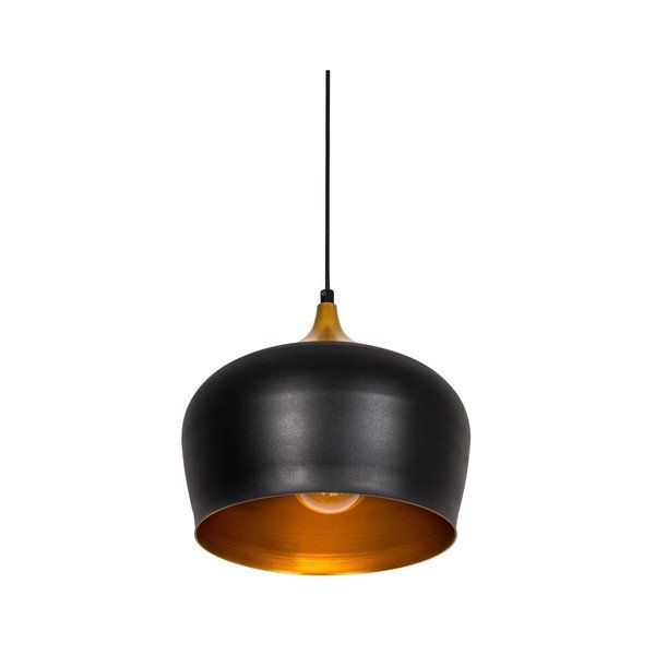 Złoto-czarna lampa wisząca Ythan-image-2