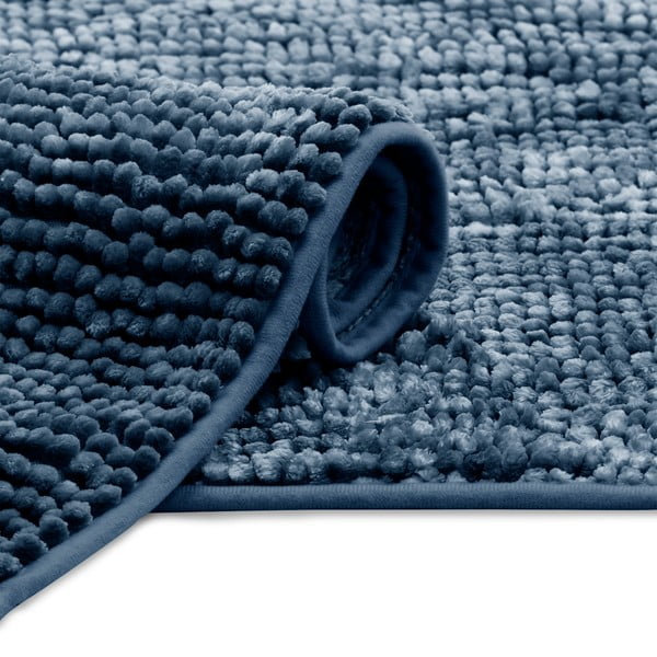 Ciemnoniebieski dywanik łazienkowy AmeliaHome Bati, 50x70 cm-image-2