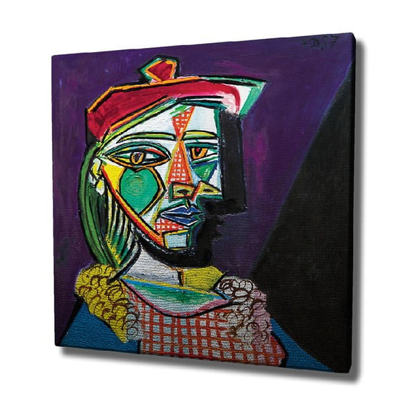 Reprodukcja obrazu na płótnie Pablo Picasso , 45x45 cm