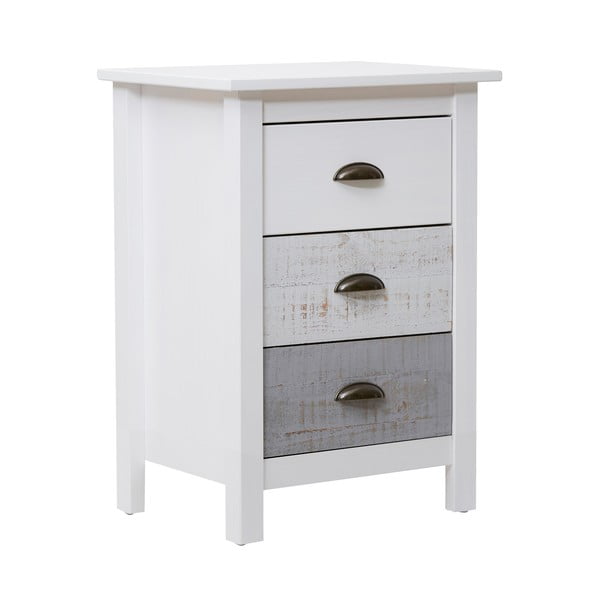Biało-szara szafka nocna Marckeric Romantica-image-2
