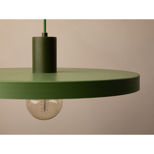 Zielona metalowa lampa wisząca ø 40 cm Ori – Micadoni -image-2