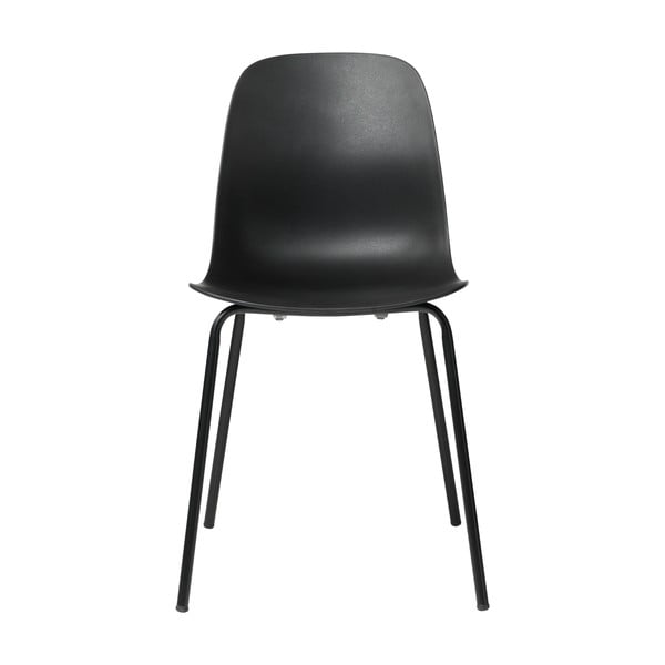 Zestaw 2 czarnych krzeseł Unique Furniture Whitby-image-1