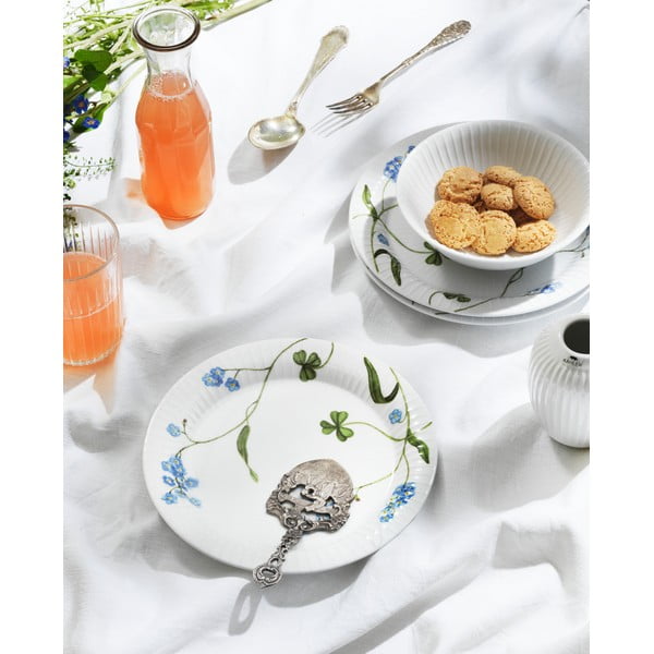 Biały porcelanowy talerz deserowy ø 22 cm Hammershøi Summer – Kähler Design-image-1