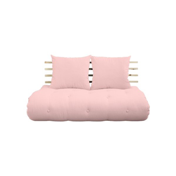 Sofa rozkładana Karup Shin Sano Natural/Pink Peonie-image-3