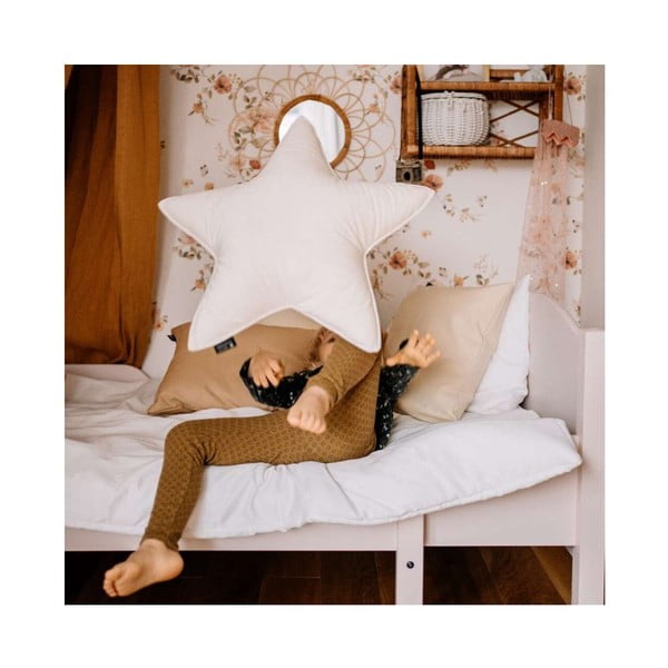 Poduszka dziecięca Happiness – Yellow Tipi-image-3