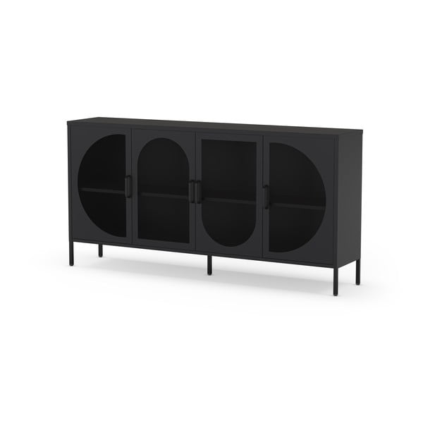 Czarna komoda 160x90 cm Tayra – Marckeric-image-3