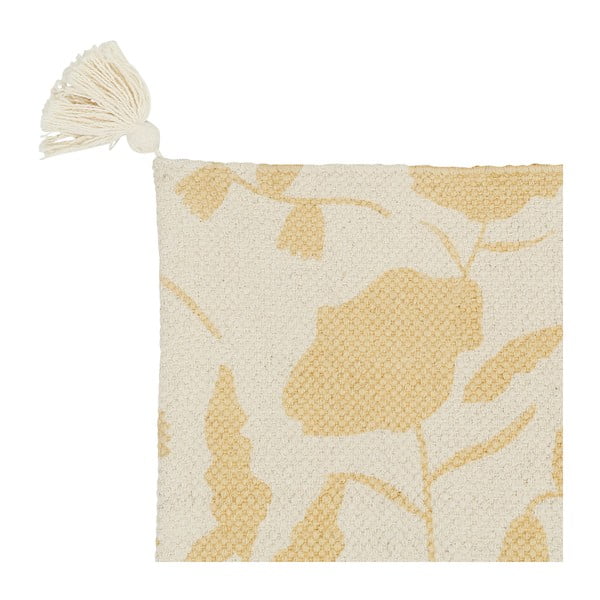 Jasnożółty dywan 60x120 cm Foret – Jardin d'Ulysse-image-1