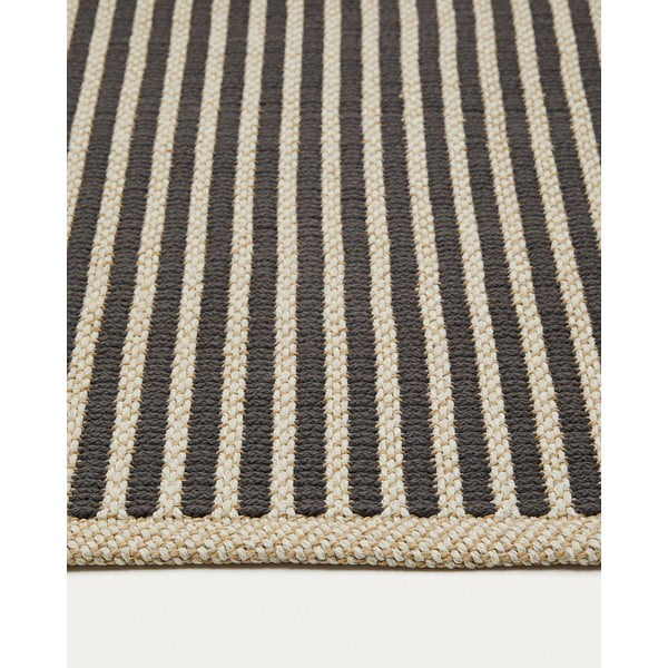 Czarno-beżowy dywan odpowiedni na zewnątrz 160x230 cm Satanca – Kave Home-image-4