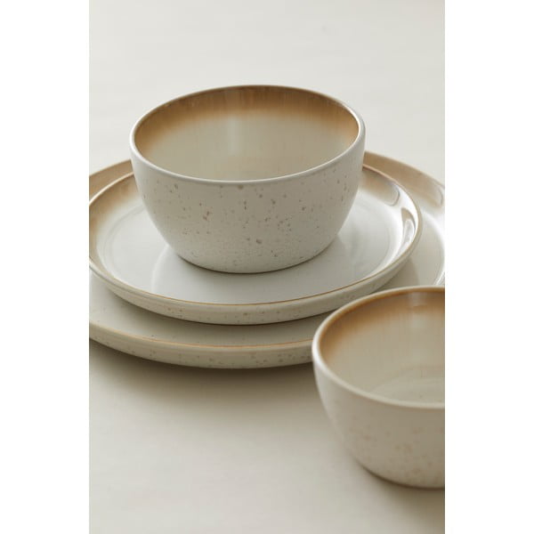 Beżowy kamionkowy talerz ø 27 cm Gastro Cream – Bitz-image-4