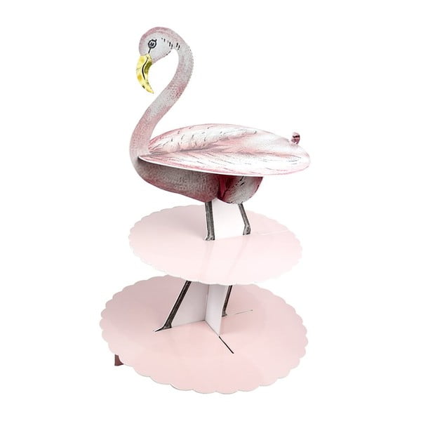 Etażerka papierowa Talking Tables Flamingo