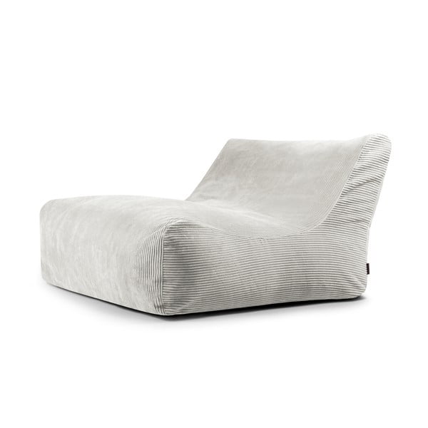 Kremowy sztruksowy worek do siedzenia Sofa Lounge – SLOWDOWN