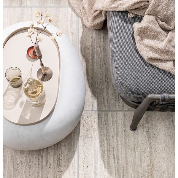 Biały stolik 49x65 cm Pebble – vtwonen-image-1