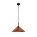 Szara lampa wisząca ø 50 cm Plisado – Markslöjd