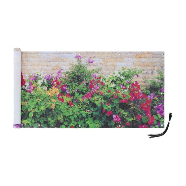 Plastikowa osłona balkonowa 500x85 cm Flowers – Maximex-image-2