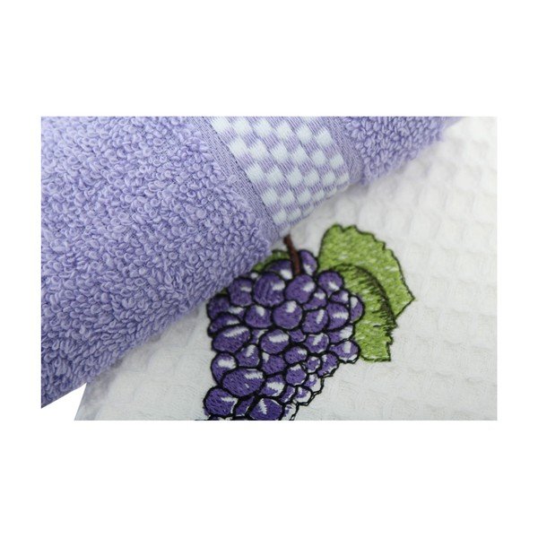 Zestaw 2 ręczników do rąk Grapes-image-1