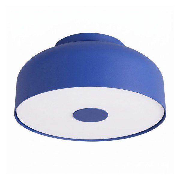 Niebieska stalowa lampa sufitowa ø 30 cm Omiq – Sollux
