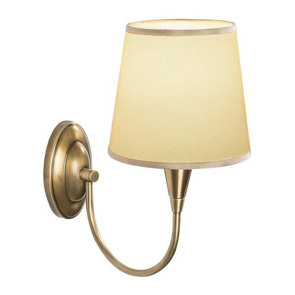 Beżowy/w kolorze złota kinkiet Patrick – Opviq lights-image-4