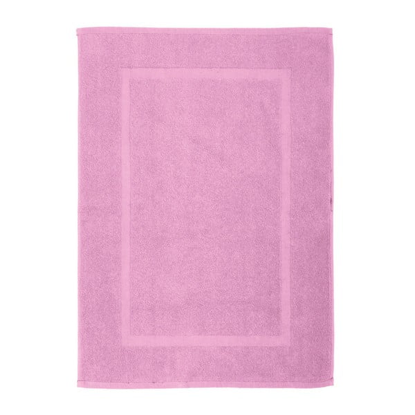 Fiołkowy bawełniany dywanik łazienkowy Wenko Lilac, 50x70 cm