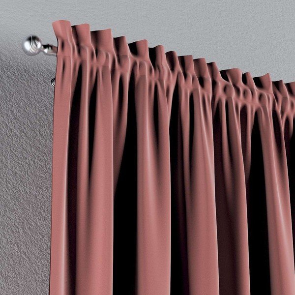 Różowa zasłona 260x130 cm Posh Velvet – Yellow Tipi-image-3