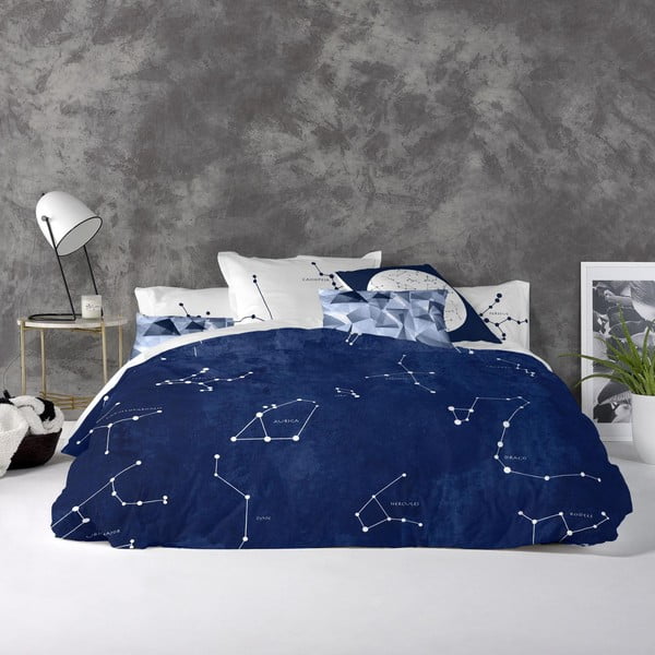 Bawełniana poszwa na kołdrę Blanc Cosmos, 140x200 cm-image-1