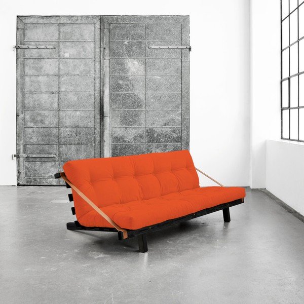 Wielofunkcyjna sofa Karup Jump Black/Orange-image-1