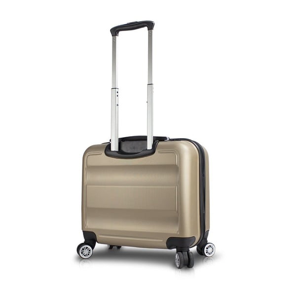 Walizka na kółkach z USB w kolorze złota My Valice COLORS LASSO Cabin Suitcase