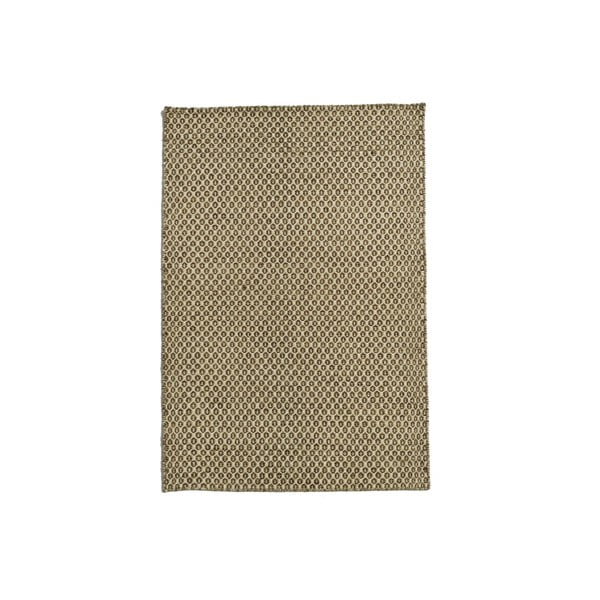 Ręcznie tkany kilim Brown Dots Kilim, 107x158 cm