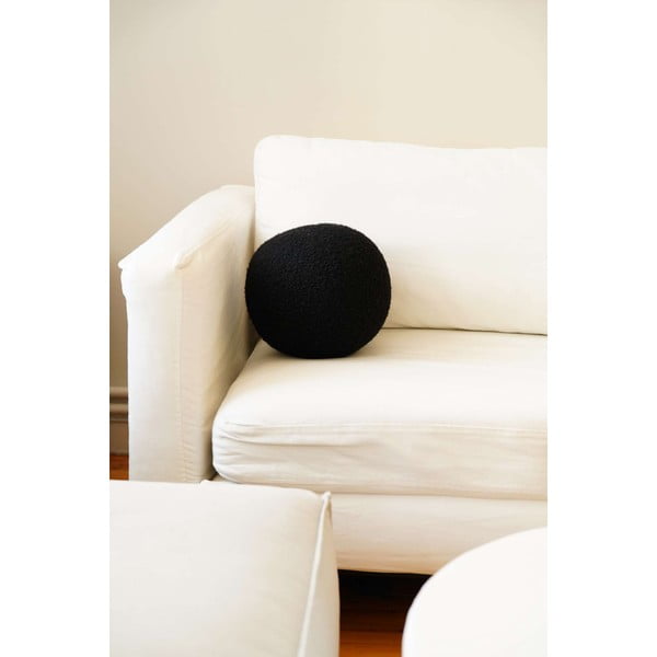 Poduszka dekoracyjna z materiału bouclé ø 25 cm Top – Mioli Decor-image-3