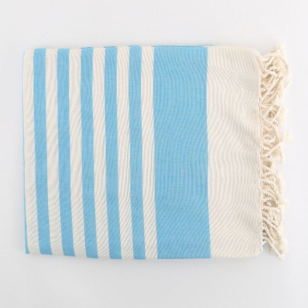 Ręcznik hammam Fouta Turquoise, 100x180 cm